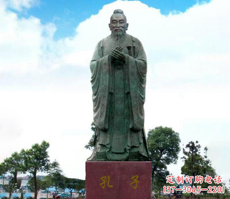 宁波领雕塑:孔子雕塑尊崇传承