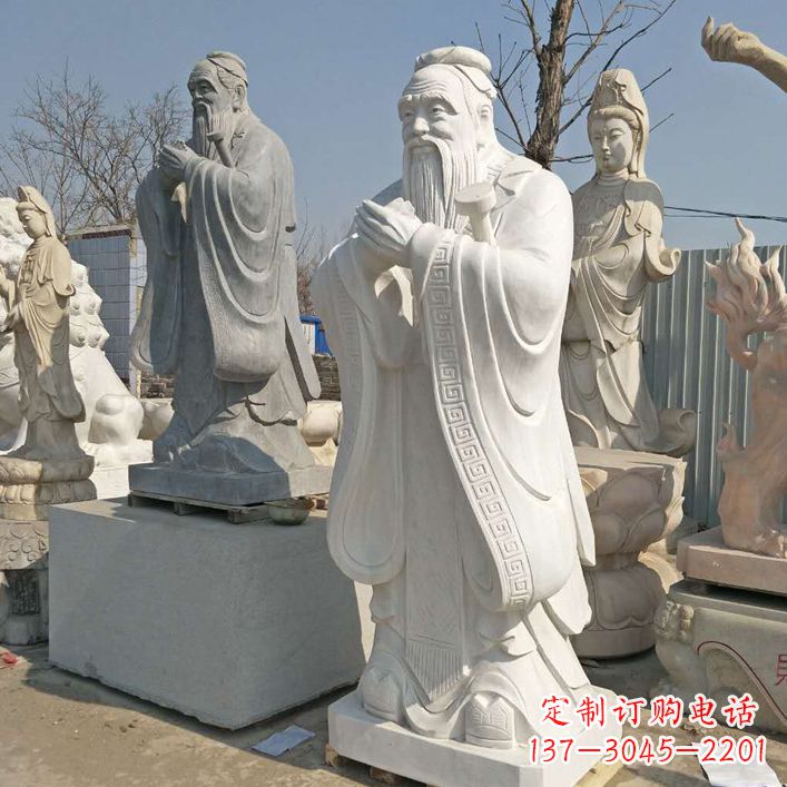 宁波孔子铜雕