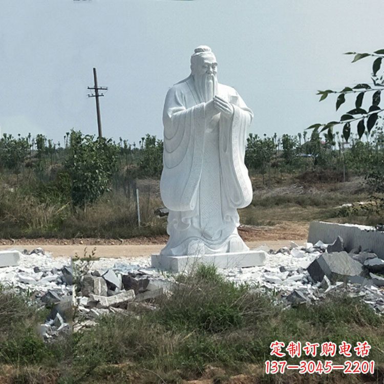 宁波孔子问礼雕塑
