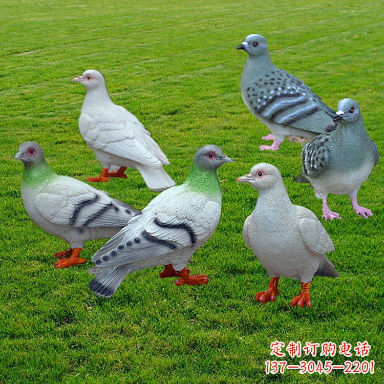 宁波兰州和平鸽雕塑