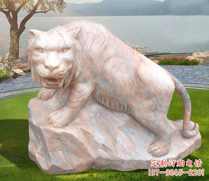 宁波老虎石雕公园动物摆件