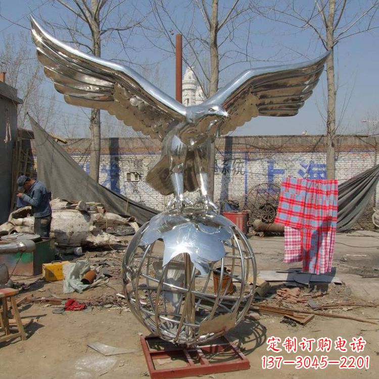 宁波复古经典不锈钢地球雕塑