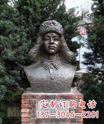 宁波雷锋青铜胸像