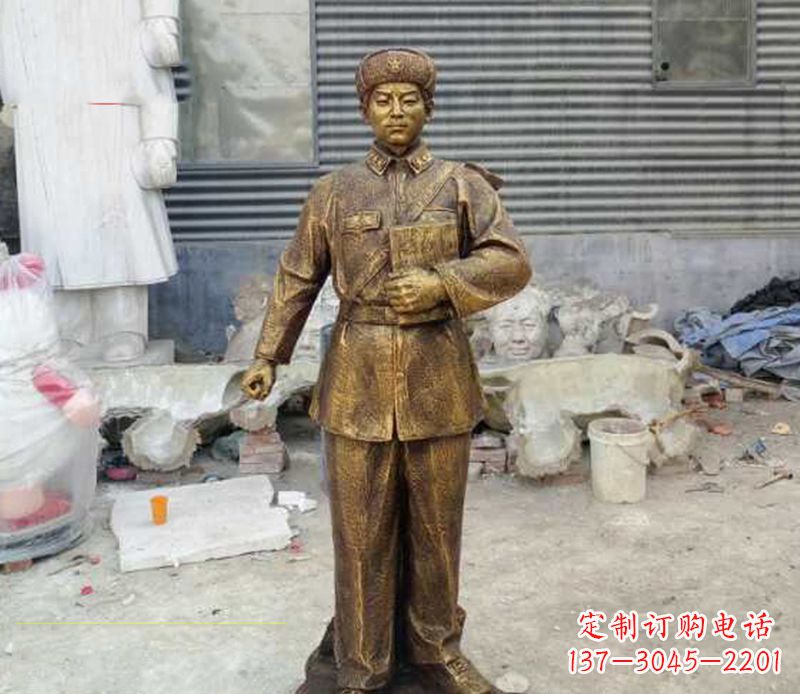 宁波雷锋人物铜雕
