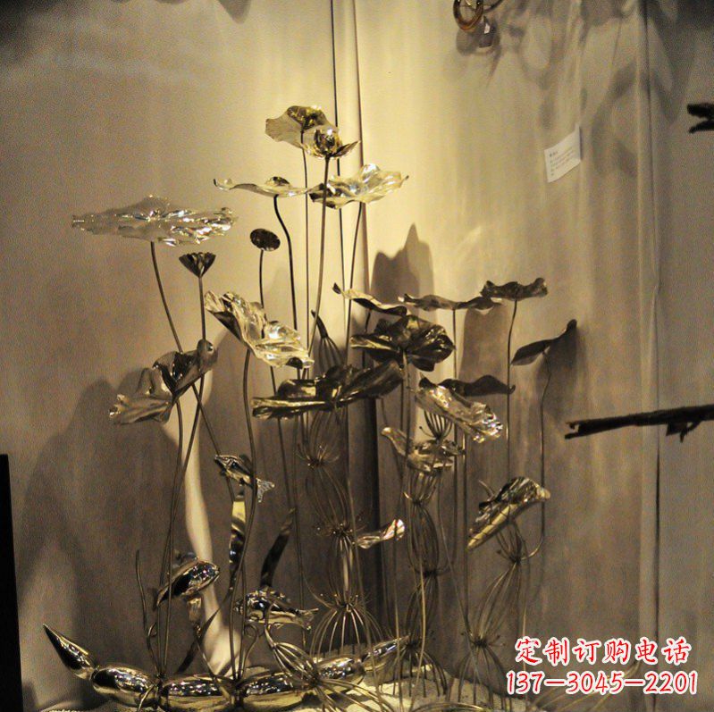 宁波莲花雕塑-造型优雅,精致美观