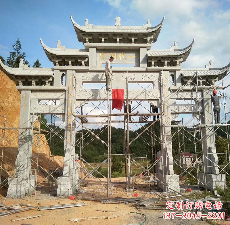 宁波临高石雕牌坊公园