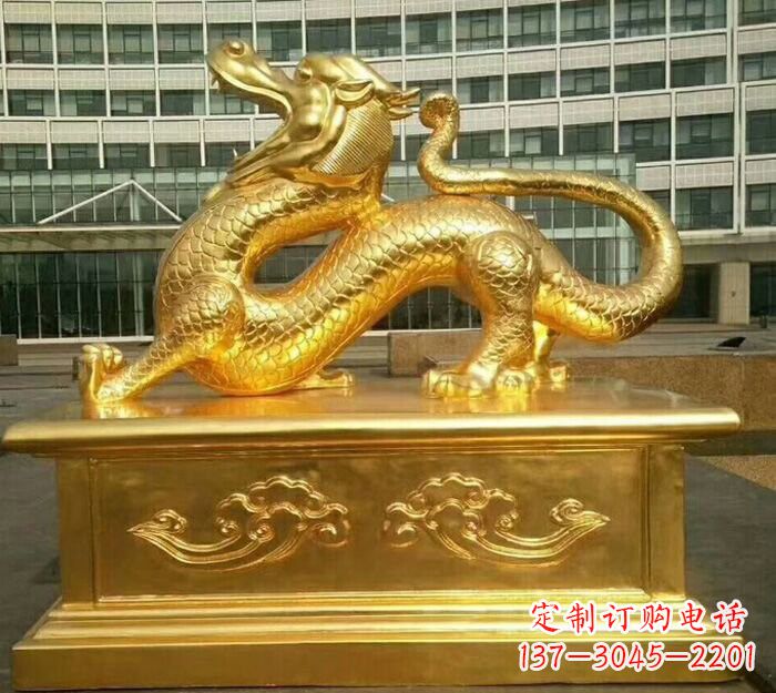 宁波精致鎏金神龙魅力四射