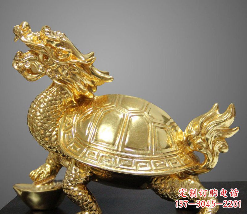 宁波龙龟招财神兽铜雕