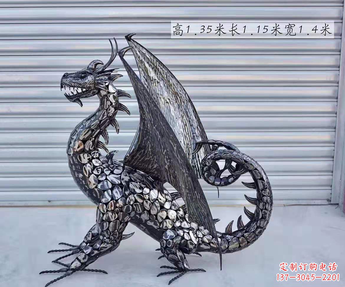 宁波龙恐龙雕塑广场景观雕塑户外摆件