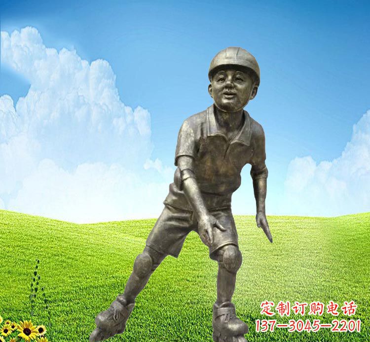 宁波领雕塑:儿童公园里的铜雕精灵