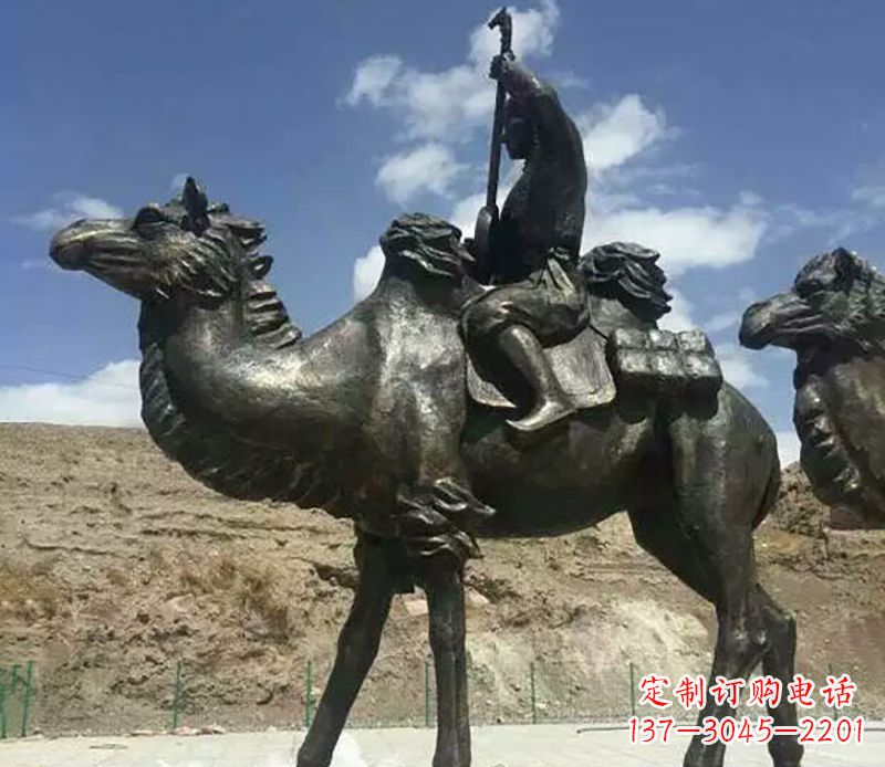 宁波骆驼铜雕
