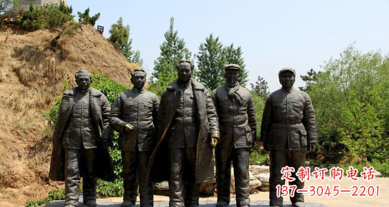 宁波传承历史,永记心间——中领雕塑毛主席人物铜雕