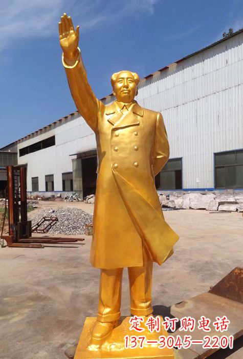 宁波毛主席铜像:中国历史上最伟大的领袖