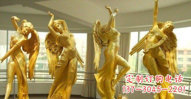 宁波西方天使雕塑,精美绝伦