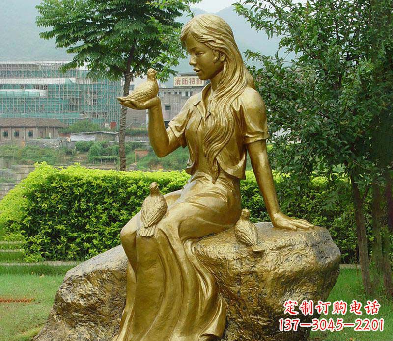 宁波激发无限灵感的精美鸽子雕塑