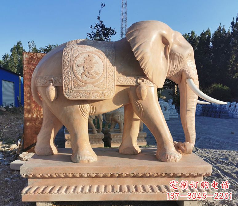 宁波南中领雕塑的大象雕塑