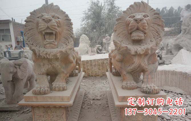 宁波中领雕塑狮子雕塑给您带来动人心弦