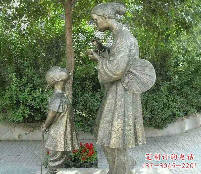 宁波用浓浓母爱温暖心中的母亲雕塑