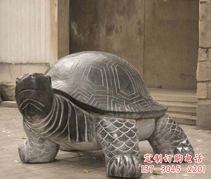 宁波精美乌龟石雕把您的母子激情表达出来