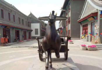 宁波艺术装点的汉代马车——马车铜雕