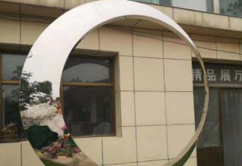 宁波完美的不锈钢圆环雕塑