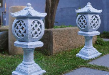 宁波花岗岩石灯笼雕塑——点缀家园，照亮晚宴