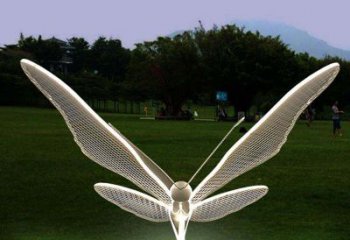 宁波花园不锈钢装饰蝴蝶雕塑