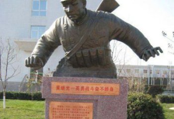 宁波精美黄继光铜雕，品质保证