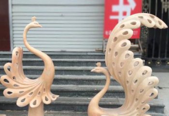 宁波中领雕塑专业提供独特精致的孔雀石雕塑，以…