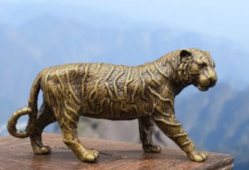 宁波中领雕塑推出的复古铜老虎雕塑，为您带来古…