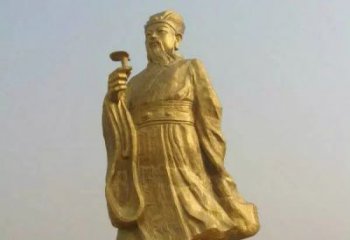 宁波精美绝伦的李时珍铜雕