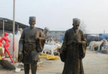 宁波复兴古艺，海归精品—李时珍铜雕