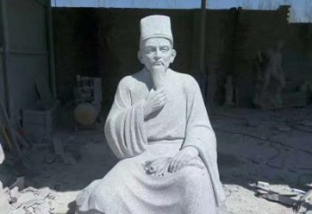 宁波精美绝伦的李时珍坐式雕塑