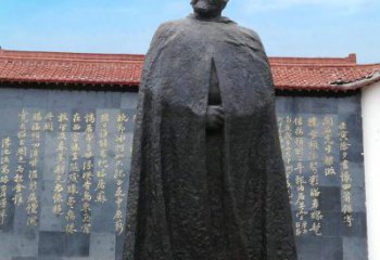 宁波精美手工雕刻林则徐铜雕像