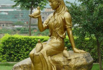 宁波答案；展现浪漫的爱情：鸽子雕塑