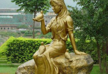 宁波激发无限灵感的精美鸽子雕塑