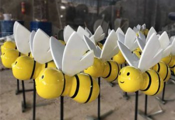 宁波动感蜜蜂雕塑，营造精致的都市公园