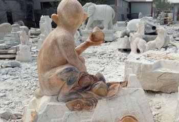 宁波精美猴子石雕，带来浓浓的节日气息