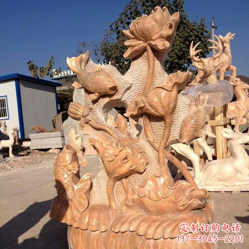 宁波精美而独特的莲花石雕展现家居美学