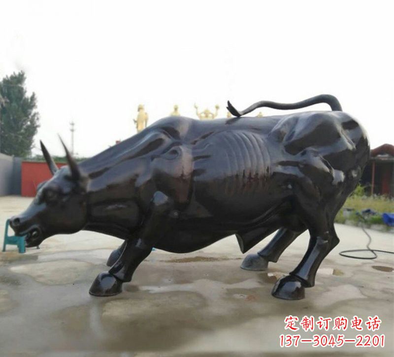 宁波定制牛铜雕塑,品质卓越!
