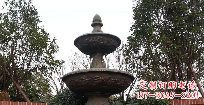 宁波喷泉铜雕