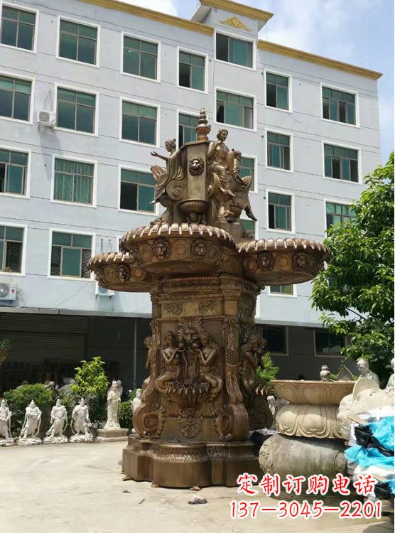 宁波喷泉铸铜雕塑