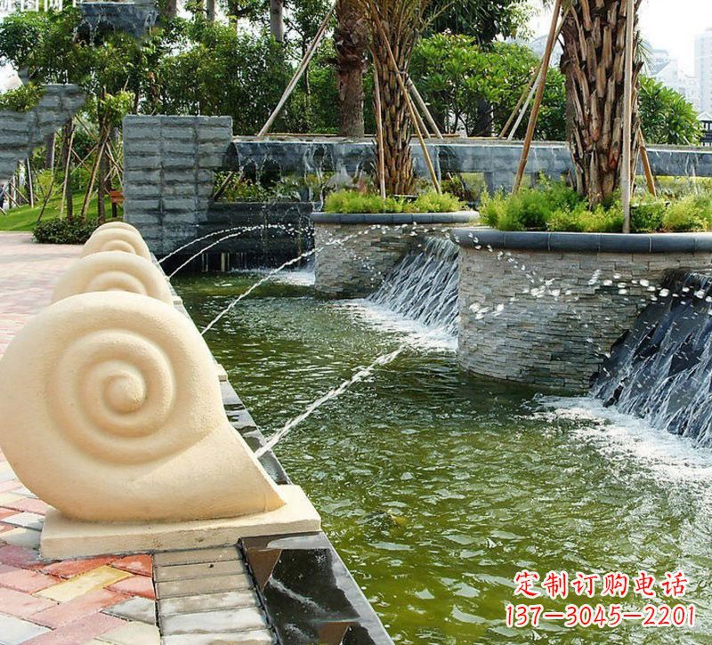 宁波蜗牛石雕塑|带你走进自然的美丽