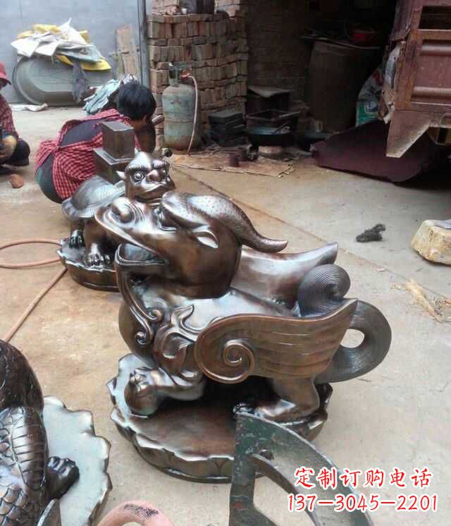 宁波中领雕塑貔貅铜雕高雅非凡