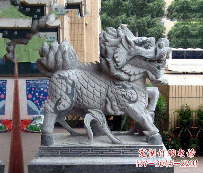 宁波精美绝伦的麒麟雕塑