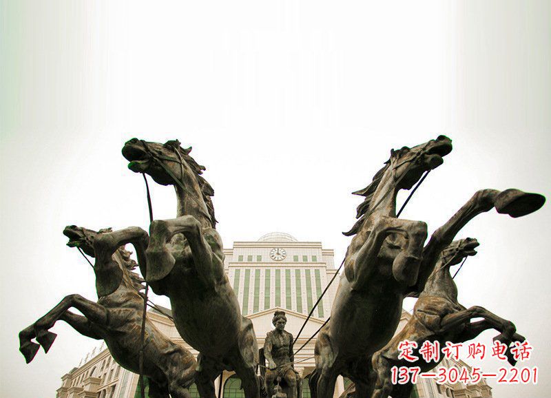 宁波优雅马车雕塑,精致雕琢,点缀你的生活