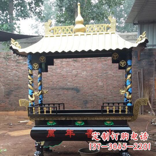 宁波琴书侣文铜香炉|传承文雅风韵
