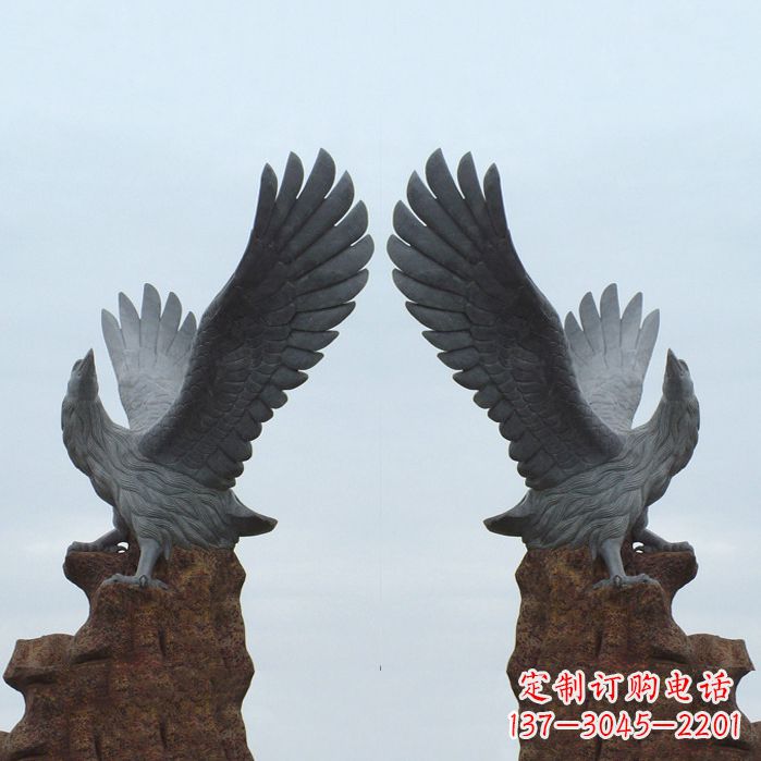 宁波青石老鹰,雕刻成永恒的珍贵艺术