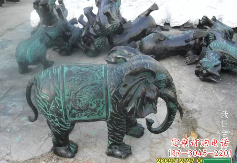 宁波青铜大象雕塑