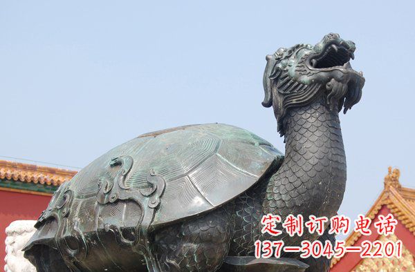 宁波青铜龙雕塑,象征传统文化之美
